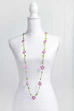 Load image into Gallery viewer, Fancy Daisy 62&quot; Lariat Necklace
