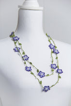 Load image into Gallery viewer, Fancy Daisy 62&quot; Lariat Necklace
